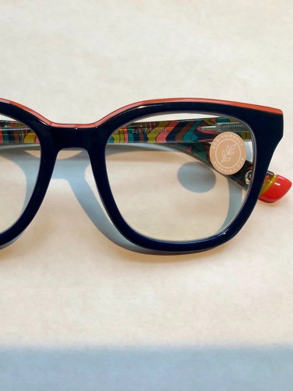 New Navy Trapeze ‎ Peepers Blue Light Filter Glasses +0.00